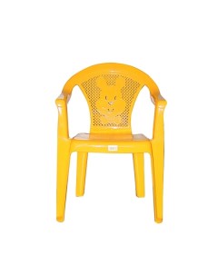 Кресло Малыш желтое Росспласт
