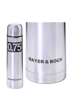 Термос серебристый 0 75 л Mayer&boch