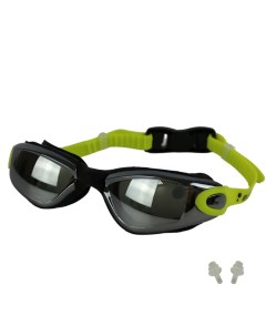 Очки для плавания черно зеленый YMC 3100 Elous