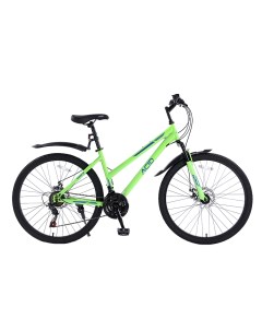 Велосипед горный Q 250 D рама 16 Bright Green Blue Acid