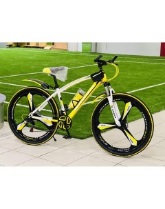 Велосипед 29R 2024 17 Желтый Green bike