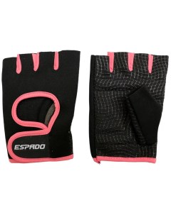 Перчатки для фитнеса р S черно розовый ESD001 Espado