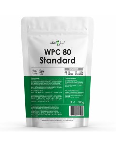 Протеин Сывороточный протеин WPC 80 Standard 500 грамм без вкуса Atletic food