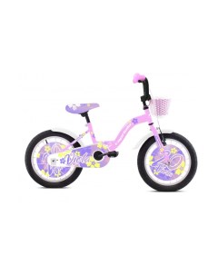 Велосипед KIDS VIOLA 20 FIX STEEL 10 розовый белый Capriolo