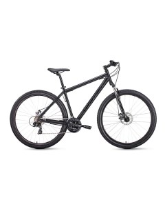 Велосипед Sporting 29 2 1 D Черный матовый Черный 2022 г 17 RBK22FW29960 Forward