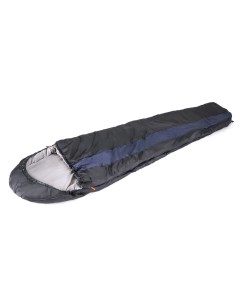 Спальный мешок туристический Comfort 230х80 см до 0С 3х слойный цв черн Следопыт