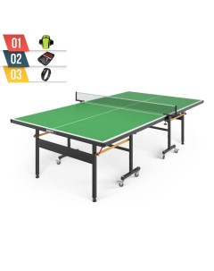 Всепогодный теннисный стол UNIX Line 14 mm SMC Green набор для игры Unixline