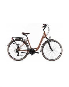 Велосипед TOURING ELEGANCE LADY 28 3 X 7 ALU 18 бронзовый 2024 Capriolo
