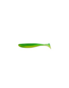 Приманка силиконовая Easy Shiner 5 5шт в уп цвет EA11 Lime Chartreuse Glow Keitech