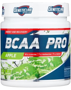 Pro BCAA 250 г яблоко Geneticlab nutrition