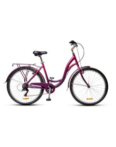 Велосипед Perle рама 18 2023 года фиолетовый Хорст