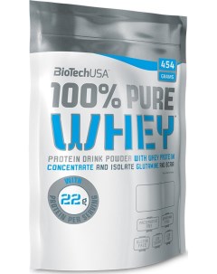 Протеин BioTech 100 Pure Whey 454 г salty caramel Biotechusa