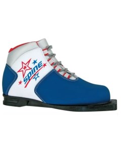 Лыжные ботинки NN75 Kids 299 1 сине белый 30 Spine
