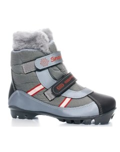 Лыжные ботинки NNN Baby 101 серый 31 32 Spine