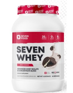 Протеин Seven Whey 908 г шоколадный пирог Seven food