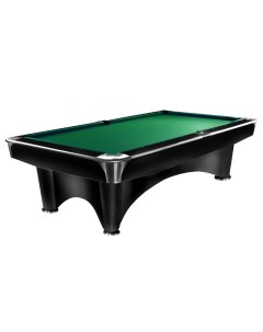 Бильярдный стол для пула Weekend Dynamic III 8 ф черный с отливом Weekend billiard company