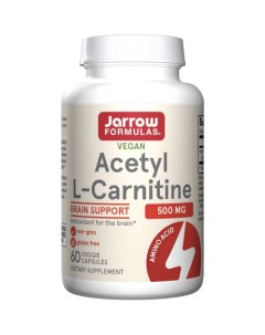 JARROW Acetyl L Carnitine 60 VCAPS Jarrow formulas