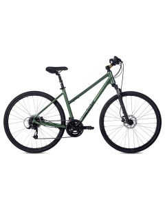 Женский велосипед Crossway 50 Lady год 2023 цвет Зеленый Зеленый ростовка 15 5 Merida
