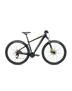 Велосипед 1414 29 2020 17 black grey yellow Format