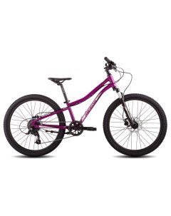 Подростковый велосипед Matts J 24 Pro год 2023 цвет Фиолетовый Черный Merida