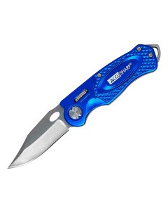 Нож складной Folding Sport Knife нержавеющая сталь рукоять алюминий синий Accusharp