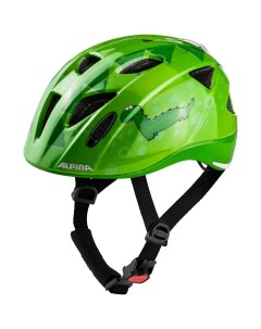 Шлем защитный Ximo Flash Green Dino Gloss цвет Зеленый ростовка 47 51см Alpina
