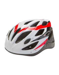 Шлем защитный MV 23 цвет Белый Красный ростовка L Stels