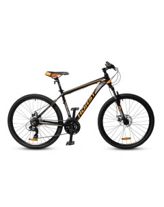 Велосипед Genesis рама 21 2023 года черно оранжевый серый Хорст