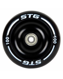 Колесо STG PU 100mm для трюковых самокатов X105165 цвет Черный Stinger