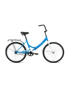 Велосипед Складные City 24 год 2022 ростовка 16 цвет Голубой Белый Altair