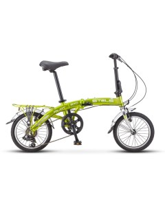 Складной велосипед Велосипед Складные Pilot 370 16 V010 год 2022 цвет Зеленый Stels