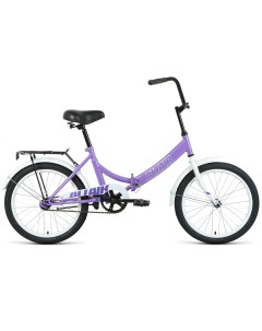 Велосипед 20 City 2022 цвет фиолетовый серый размер 14 Altair