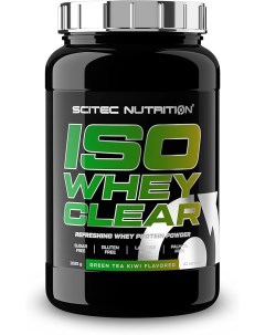 Протеин Iso Whey Clear 1025 г зеленый чай с киви Scitec nutrition