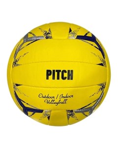 Волейбольный мяч Volleyball PITCH размер 5 18 панелей ручная сшивка ПВХ 1 шт Ecos