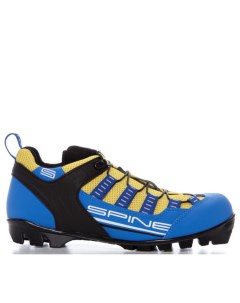 Лыжероллерные ботинки NNN Skiroll Classic 11 19 синий желтый 41 Spine