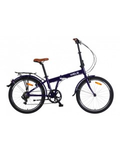 Велосипед Folio 24 7 2 0 2023 фиолетовый Wels
