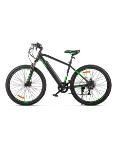 Электровелосипед XT 600 PRO 2024 Черно зеленый Eltreco