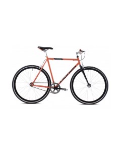 Велосипед ROAD FASTBOY 700C FIX STEEL 54см оранжевый 2024 год Capriolo
