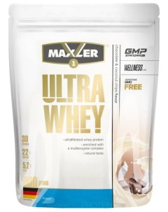 Протеин Ultra Whey 900 г chocolate and coconut chips Maxler