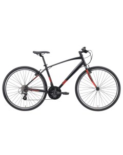 Велосипед Terros 28 3 V 2024 черный матовый металлик оранжевый черный 20 Stark