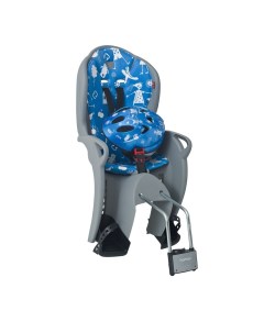 Детское кресло Kiss Safety Package шлем цвет Серебристый Синий Hamax