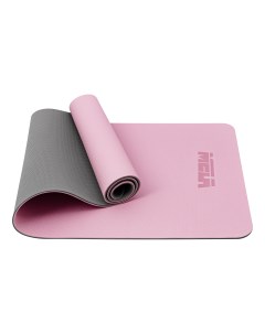 Коврик для йоги и фитнеса темно розовый Mela