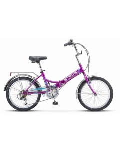 Велосипед PILOT 450 V 20 колесо 20 рост 13 5 сезон 2023 2024 фиолетовый Stels