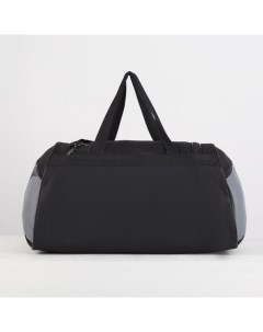 Спортивная сумка отдел на молнии 2 наружных кармана длинный ремень черный серый Luris