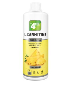 L Carnitine concentrate 3000 1000 мл Pineapple 4me nutrition
