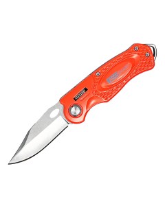 Нож складной Folding Sport Knife нержавеющая сталь рукоять алюминий оранжевый Accusharp