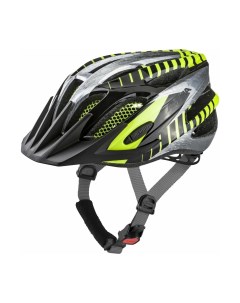 Шлем защитный Fb Jr 2 0 Black Steelgrey Neon Серебристый Зеленый ростовка 50 55см Alpina