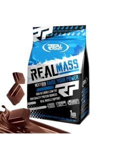 Протеин Real Mass 1кг Шоколад Real pharm