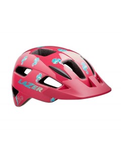 Детский велосипедный шлем Kids Lil Gekko цвет розовый морской конек размер U Lazer