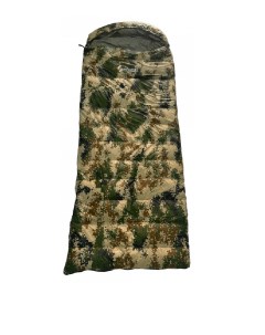 Спальный мешок MIR020 Camouflage до 10 правый Mircamping